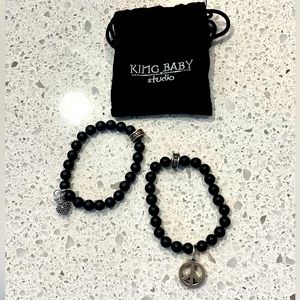 Set of King Baby Studio bracelets